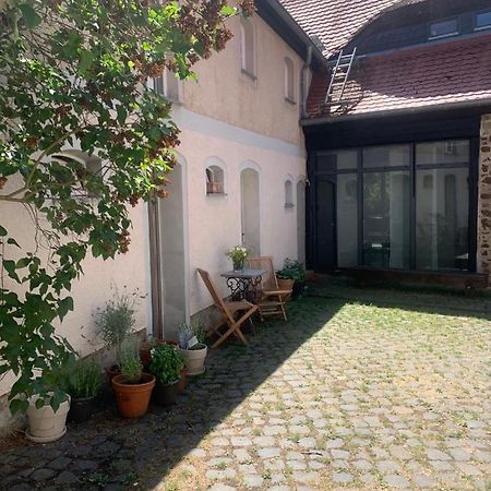 Studio Auf Denkmalgeschuetztem Dreiseithof In Hoefgen Bei Grimma Hofgen  Extérieur photo